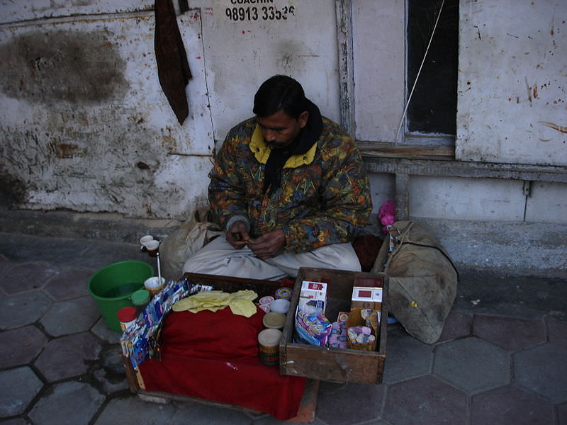 Продавец Бетеля в Дели
